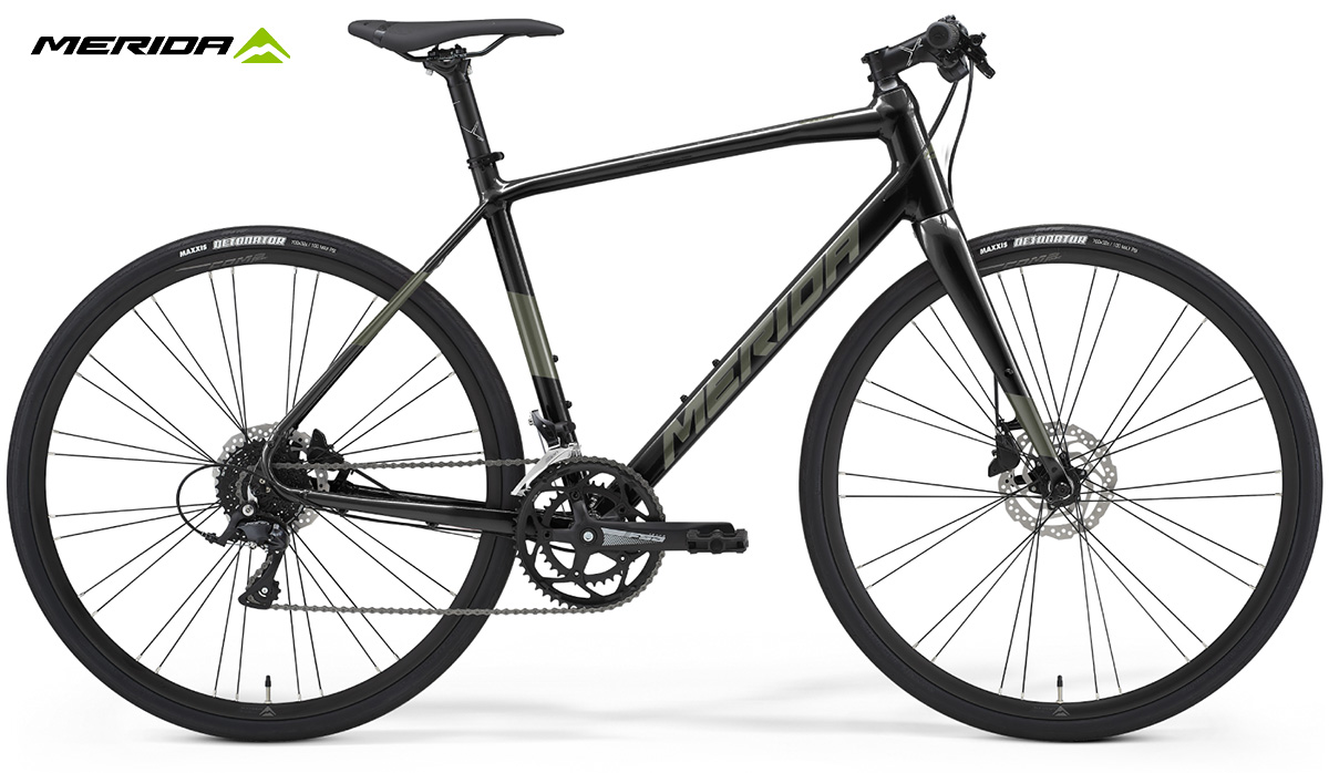 La nuova bicicletta urban Merida Speeder 100 in colorazione Dark Silver