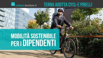 L'azienda Terna ha adottato le ebike Cycl-E di Pirelli per lo spostamento sostenibile dei suoi dipendenti