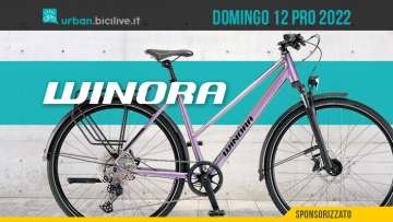 La nuova bici elettrica da città Winora Domingo 12 Pro 2022