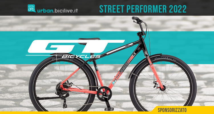 GT Street Performer 2022: bici urban con un look da BMX