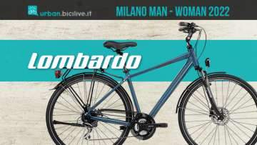 Le nuove biciclette da città Lombardo Milano Man e Woman 2022