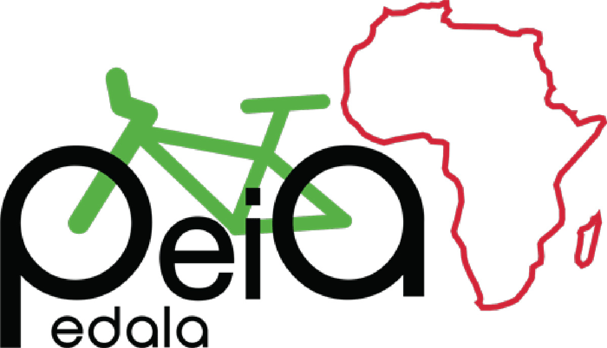Il logo di Peia Pedala per l’Africa