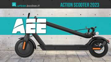 Il nuovo monopattino elettrico AEE Action Scooter 2023