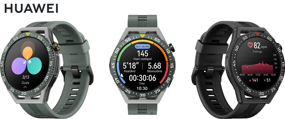 Dettaglio dei quadranti funzione del nuovo smrtwatch Huawei Watch GT3 SE 2023