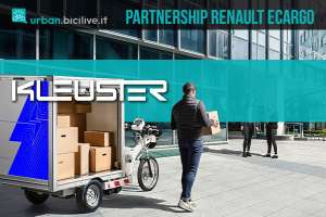 La nuova partnership tra Kleuster e Renault per la produzione di cargo ebike nel 2023