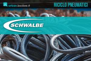 L'operazione di riciclo pneumatici per biciclette di Schwalbe 2023