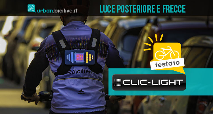 Foto di Claudio Riotti durante il test delle luci clic light