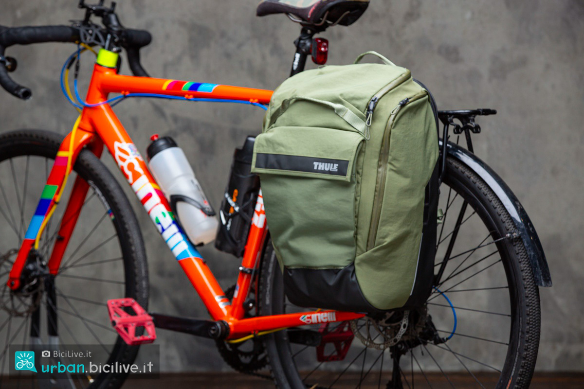Thule Adventure Borsa Da Bici Posteriore, Impermeabile, Leggera, Con Sistema Aggancio Rapido, Unisex