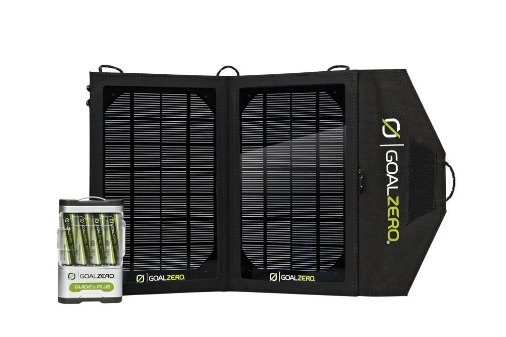 Ricarica batterie a energia solare Guide 10 Plus