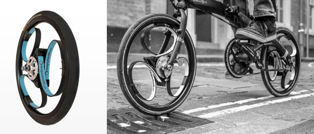 Le ruote ammortizzate per biciclette Loopwheels