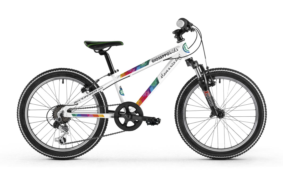 La bicicletta Gioseppo per bambini realizzata da Mondraker